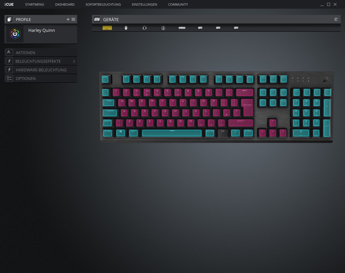 Corsair K60 RGB Pro ICUE 2