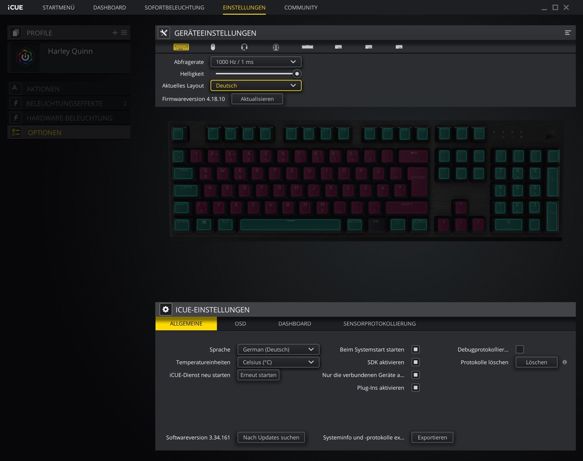 Corsair K60 RGB Pro ICUE 8