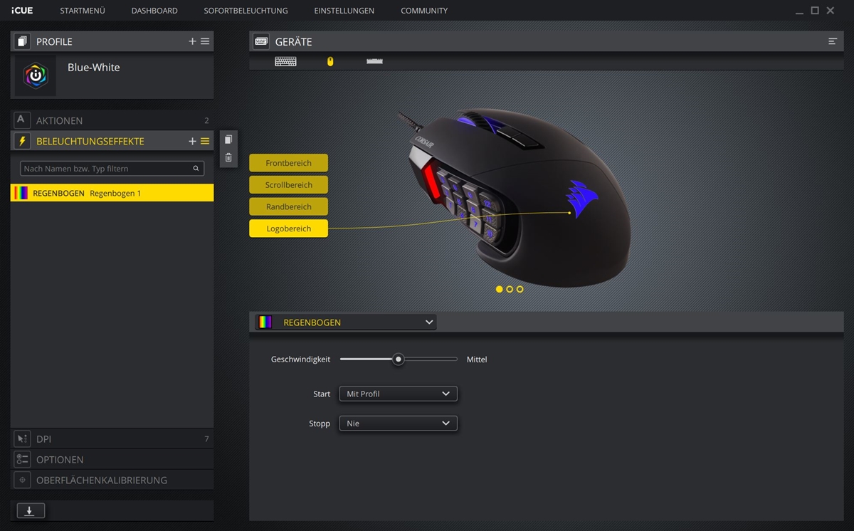 Corsair Scimitar RGB Elite ICUE 5