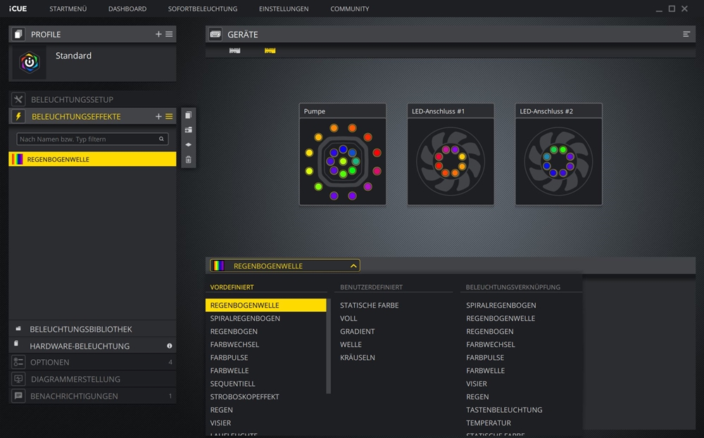 Corsair ICUE H115i Elite Capellix Software 6