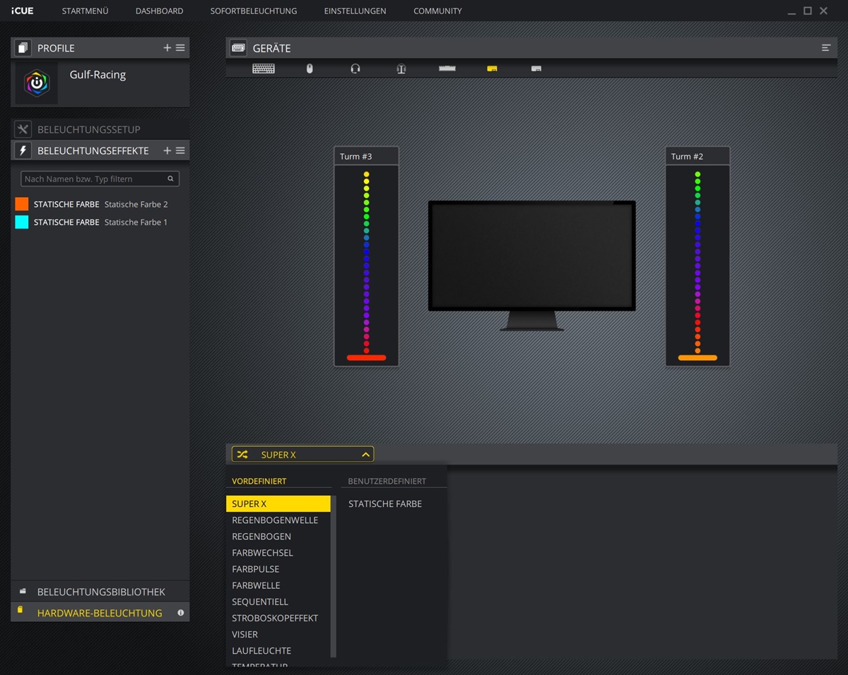 Corsair ICUE LT100 Smart Lightning Towers ICUE 6