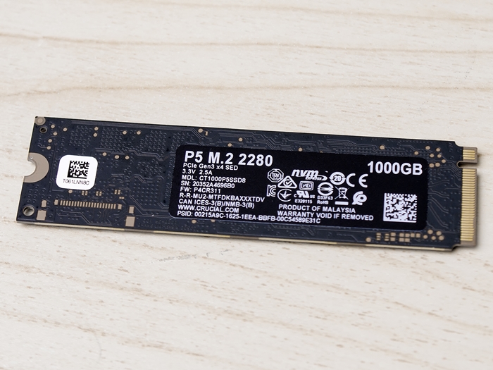 Crucial P5 1TB 2k