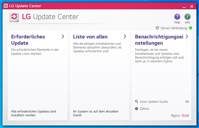 LG Update Center