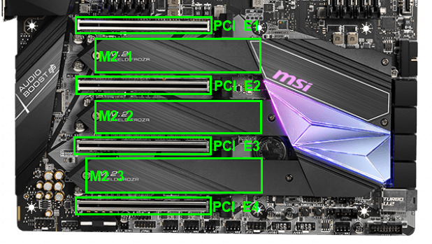 MSI Creator X299 Layout 2