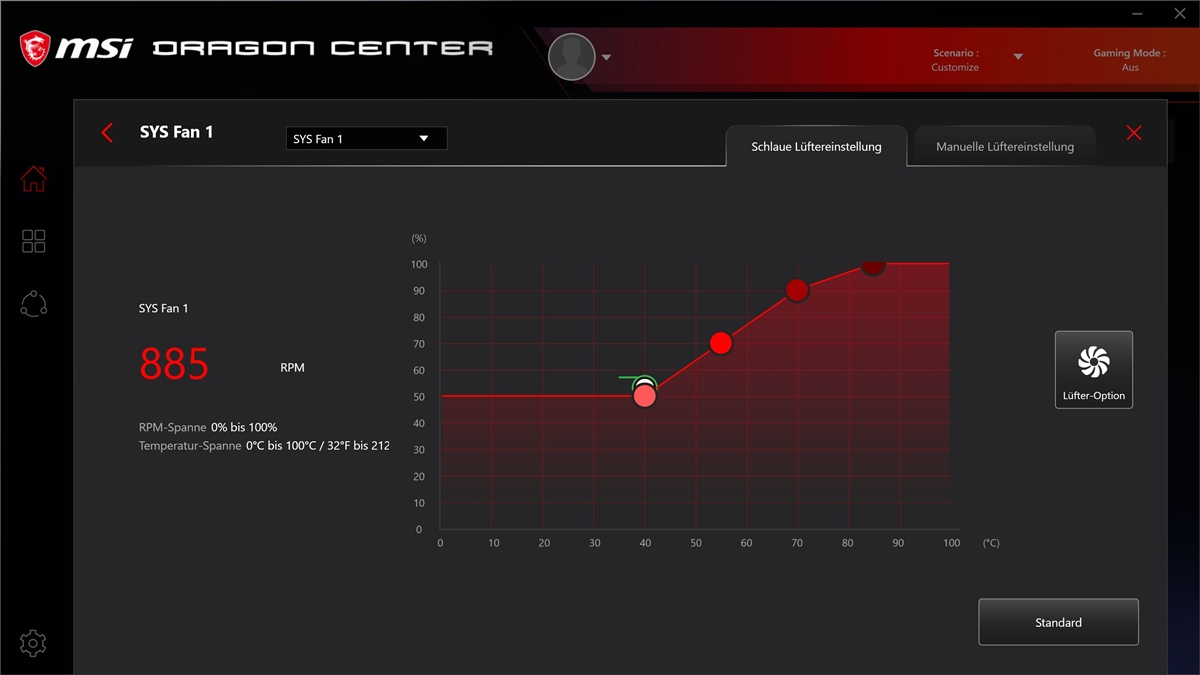 MSI MPG B550 Gaming Carbon WiFi Dragon Center 6