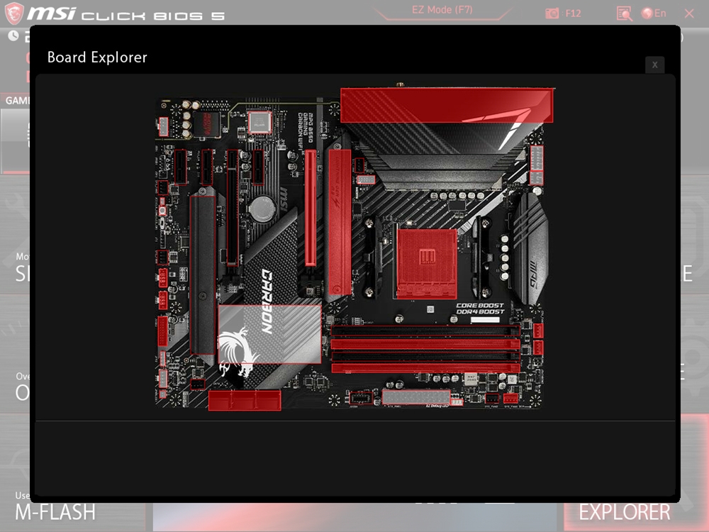 MSI MPG B550 Gaming Carbon WiFi UEFI 35