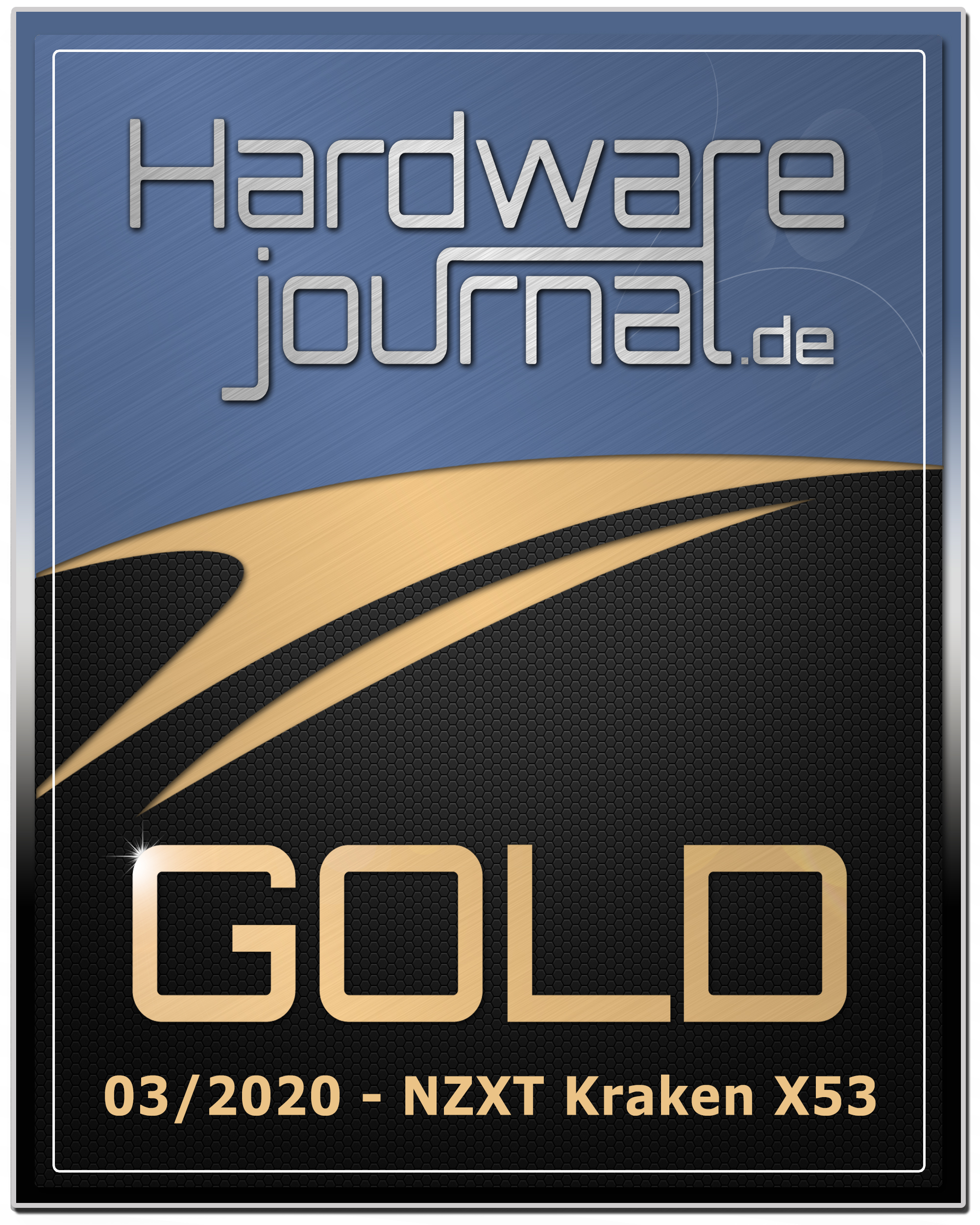 NZXT Kraken X53 Gold Award Hardware Journal