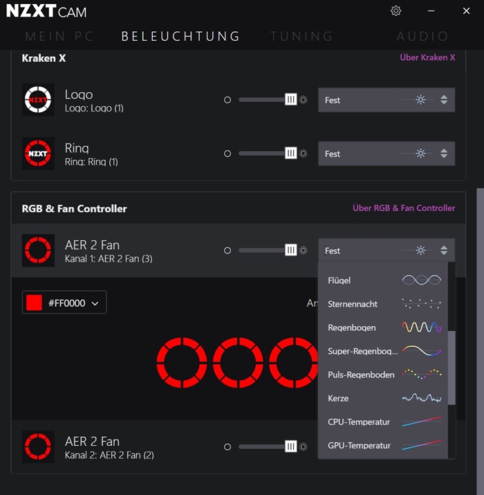NZXT RGB Fan Controller CAM 4 10