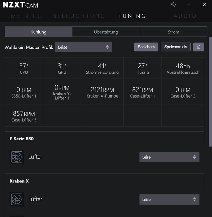 NZXT RGB Fan Controller CAM 4 14