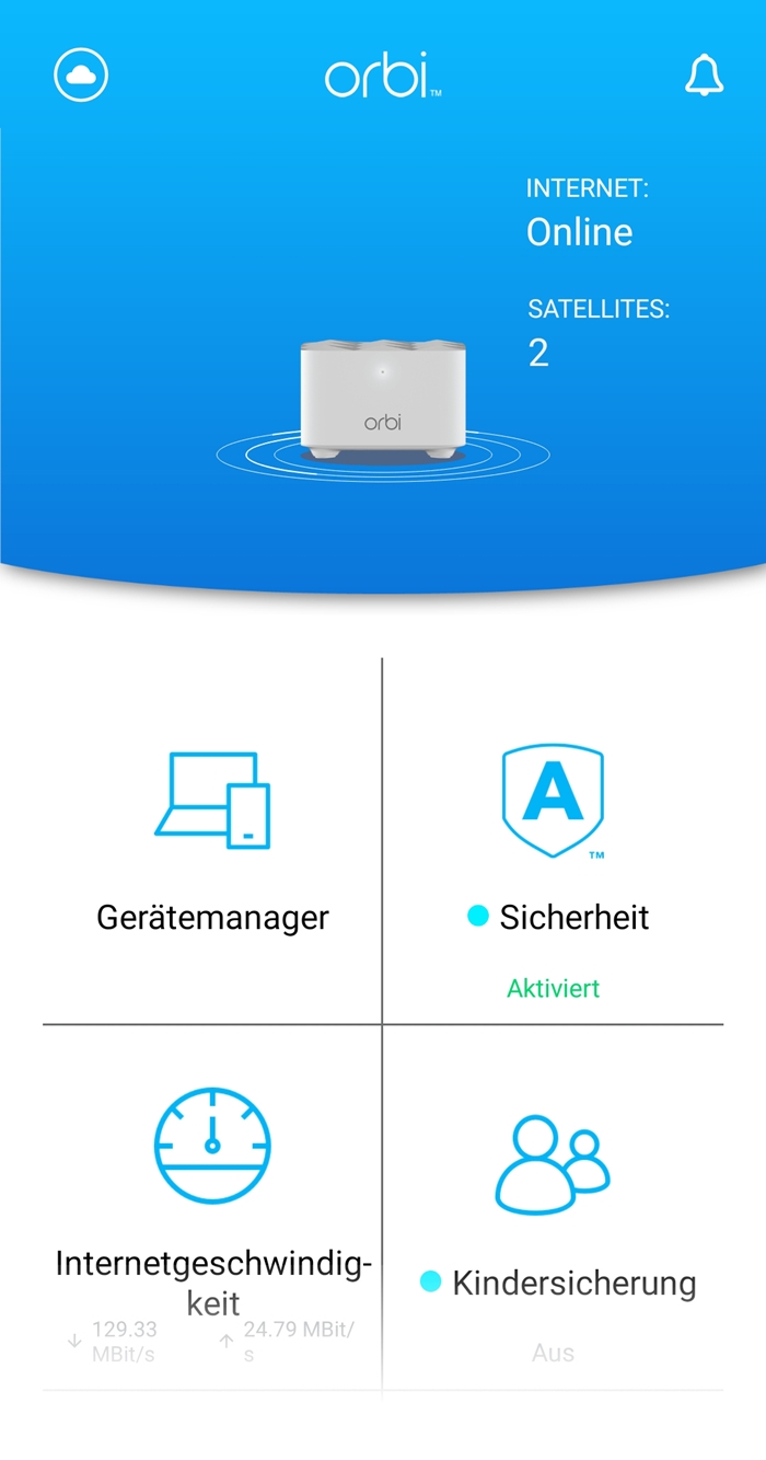 Netgear Orbi RBK13 App 1