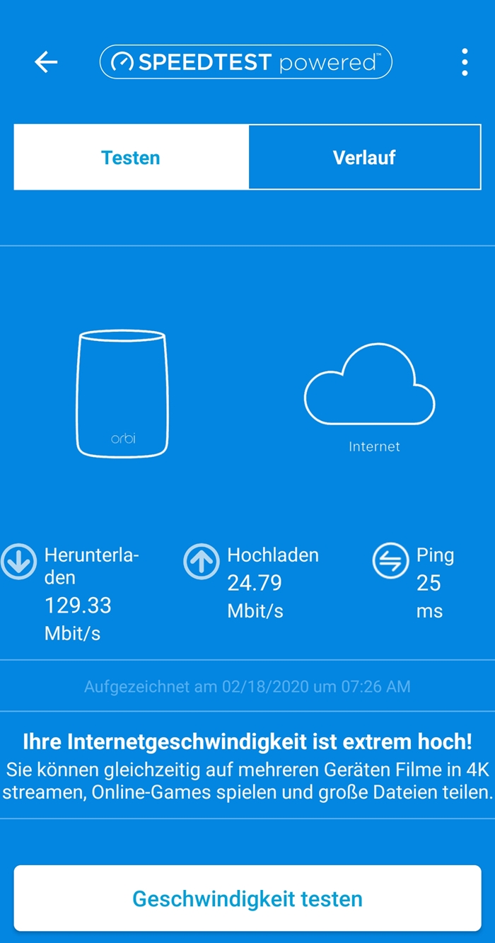 Netgear Orbi RBK13 App 10