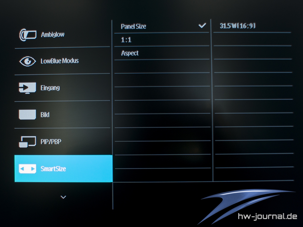 Philips Momentum 326M OSD 7