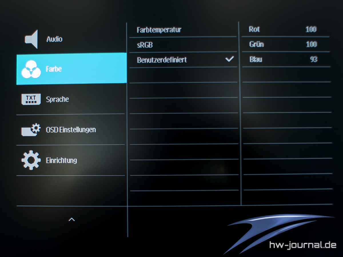 Philips Momentum 326M OSD 9