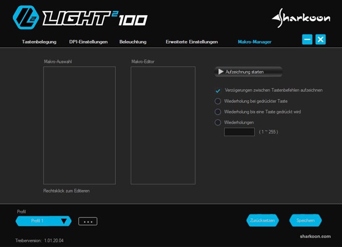Sharkoon Light2 100 Software5
