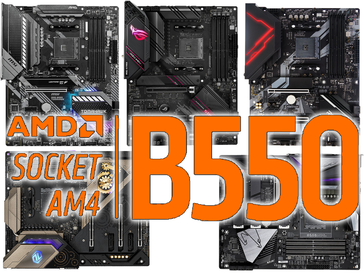 AMD B550 Uebersicht