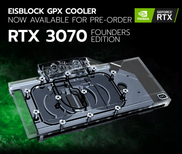 Alphacool Eisblock RTX 3070 Founders Edition