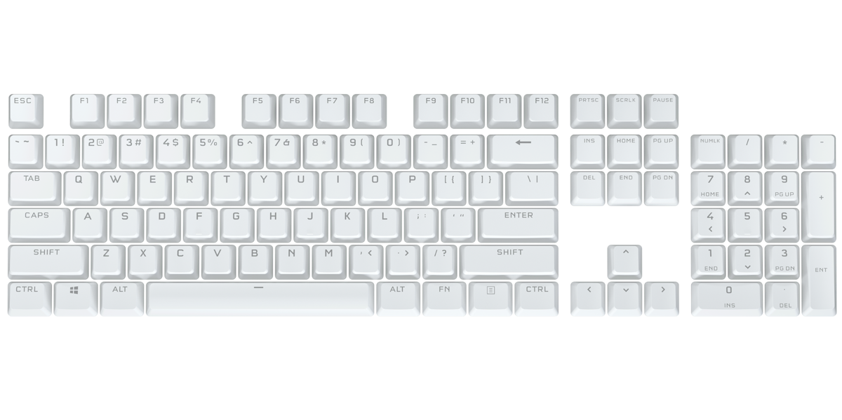 Corsair PBT DOUBLE SHOT PRO KEYCAP 5