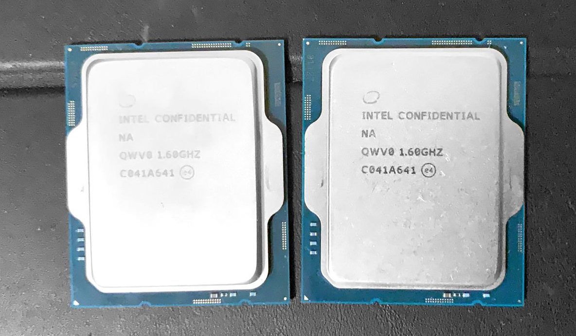 Intel Alder Lake ES 1 hardware journal