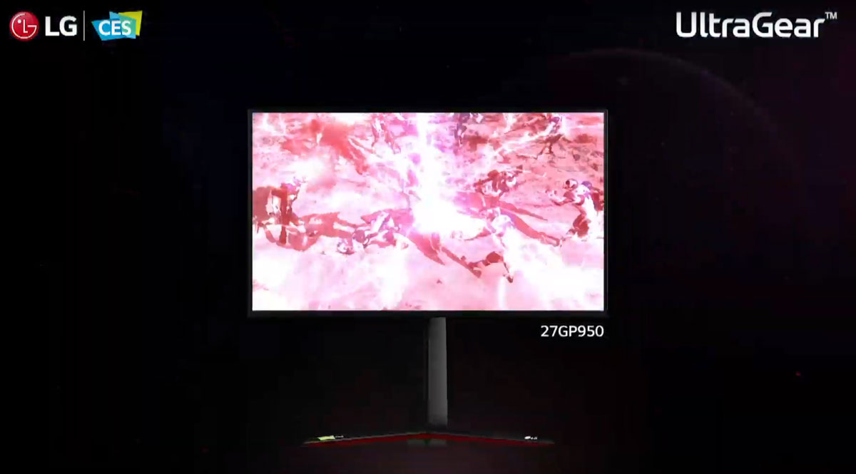 LG 27GP950 CES 2021