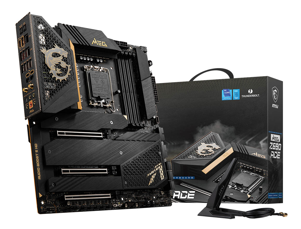 msi meg z690 ace box nonlogo