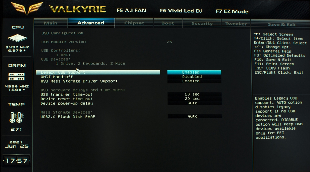 Biostar Z590I Valkyrie Bios 12