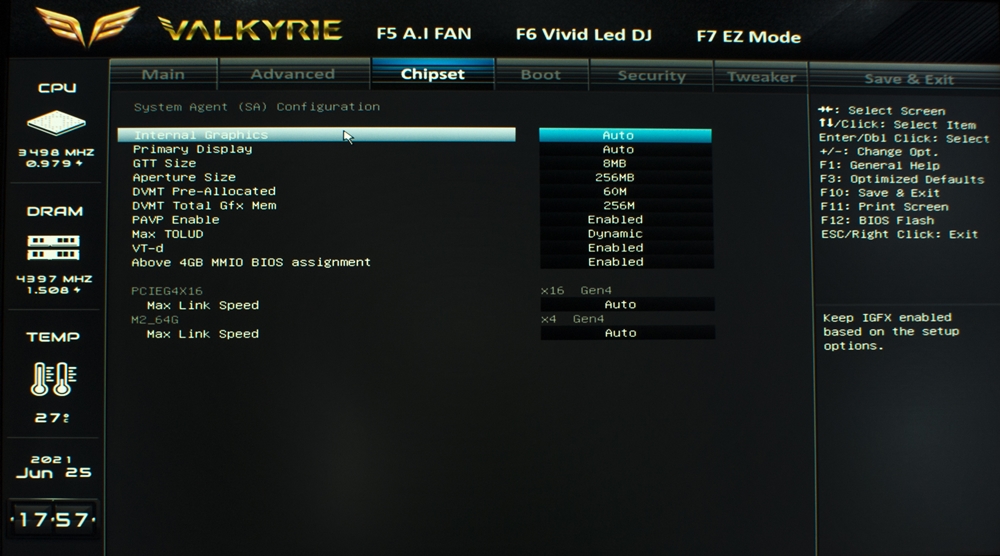 Biostar Z590I Valkyrie Bios 18