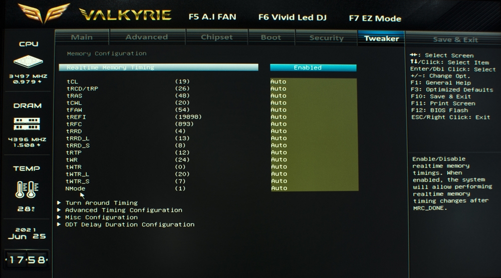 Biostar Z590I Valkyrie Bios 24