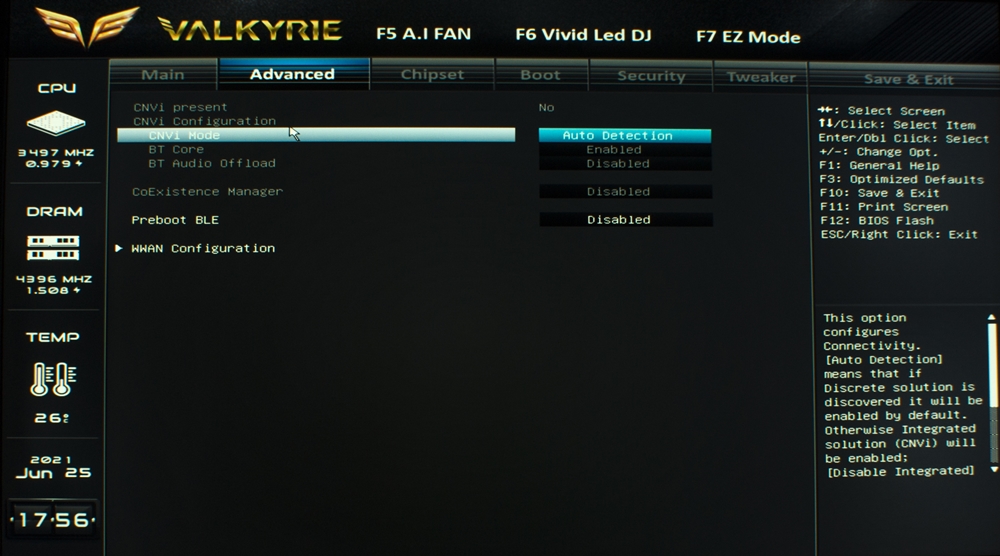 Biostar Z590I Valkyrie Bios 4