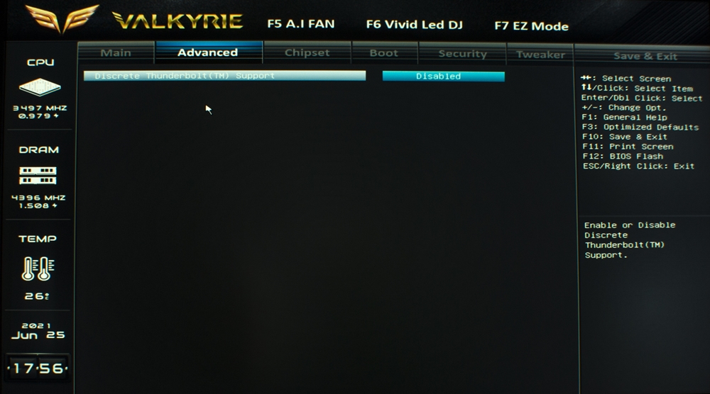 Biostar Z590I Valkyrie Bios 7