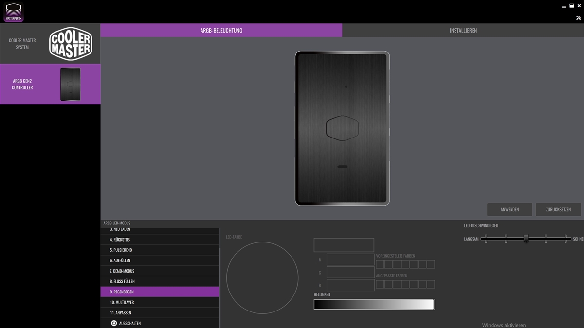 Cooler Master MasterLiquid ML240 Illusion Masterplus Software 3