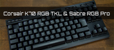 Corsair K70 RGB TKL und Sabre RGB Pro news