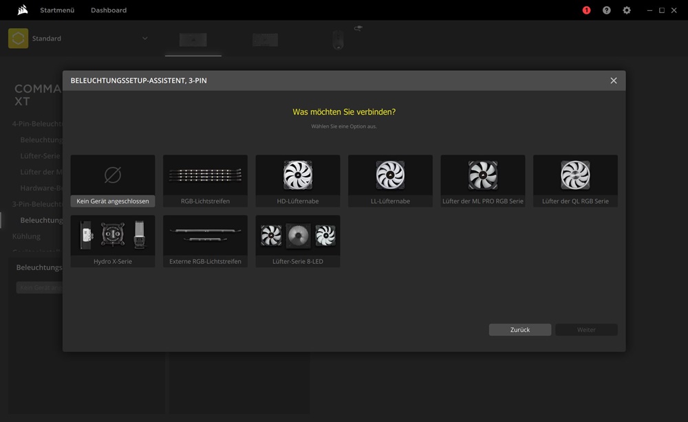 Corsair iCUE Commander Core XT Software 14