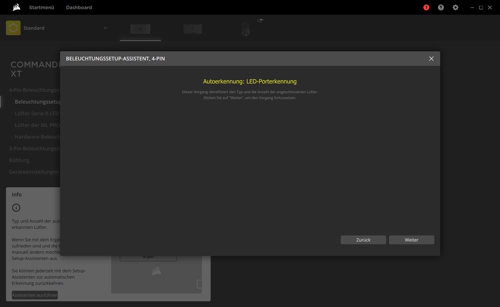 Corsair iCUE Commander Core XT Software 4