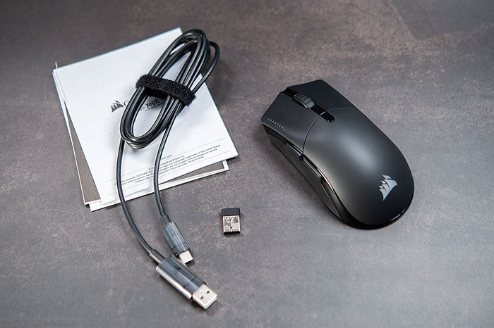 corsair sabre rgb pro wireless 2k