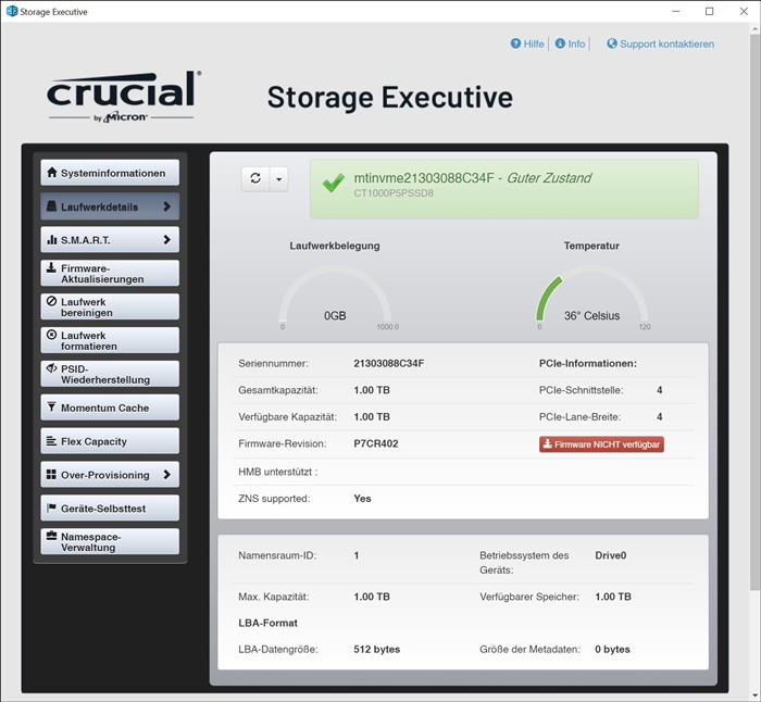 Crucial P5 Plus Storage Executive 2