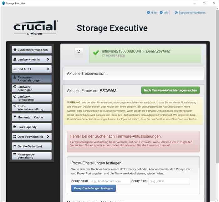 Crucial P5 Plus Storage Executive 4