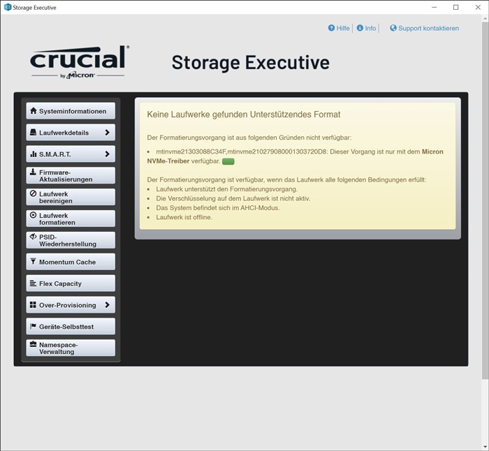 Crucial P5 Plus Storage Executive 6