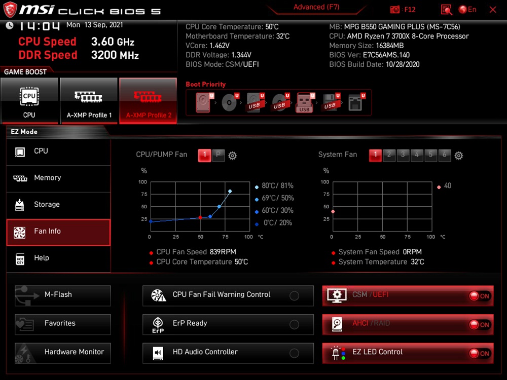 MSI MPG B550 Gaming Plus Bios 4