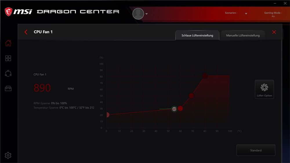 MSI MPG B550 Gaming Plus Dragon Center 4