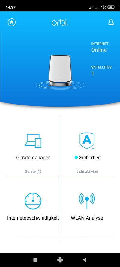 Netgear Orbi Wifi 6 App 1