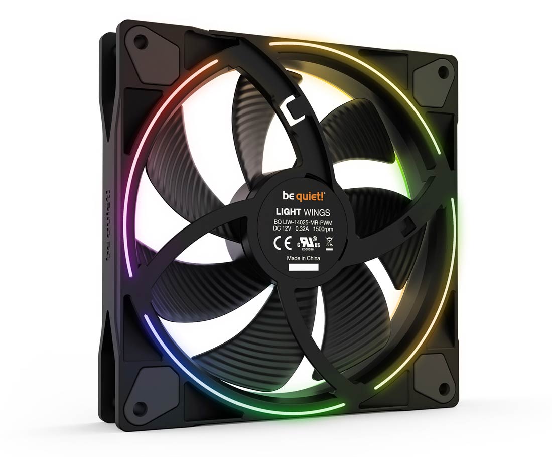 be quiet Light Wings 140mm PWM Triple Pack 04