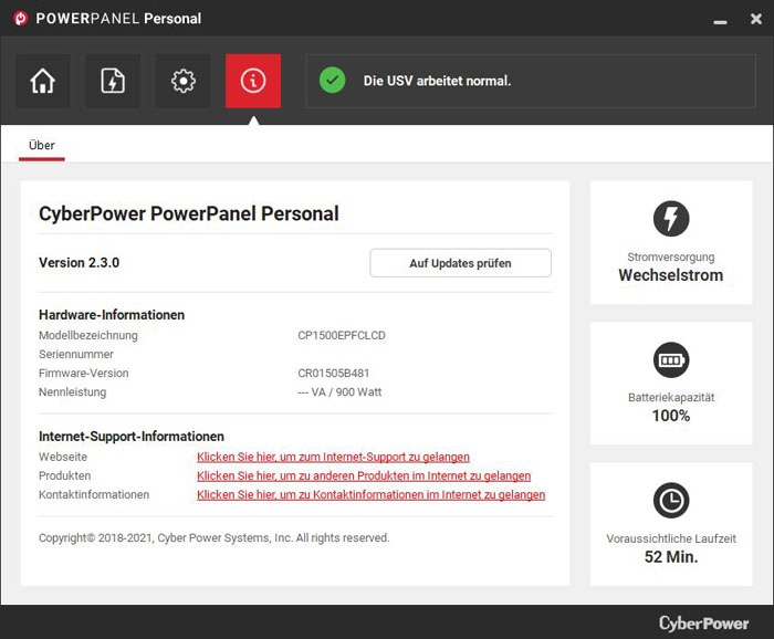 Cyberpower Power Panel Software 12