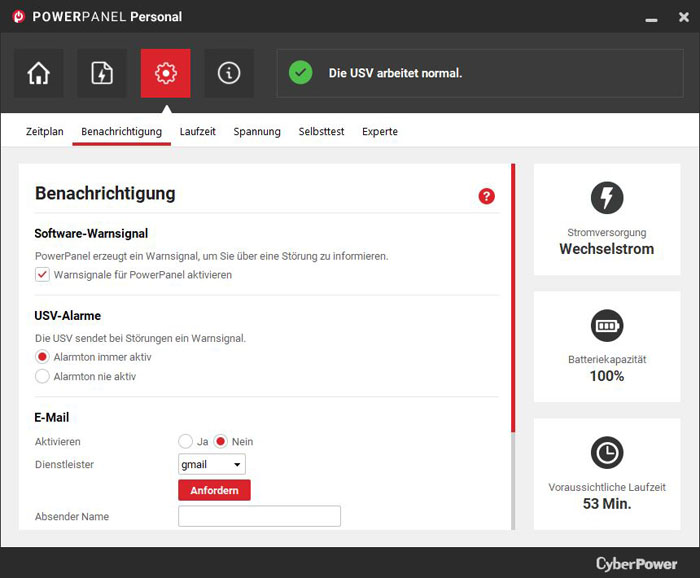 Cyberpower Power Panel Software 7