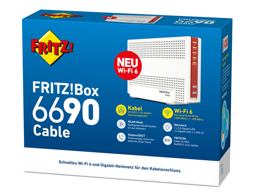 FRITZBox 6690 Cable Package