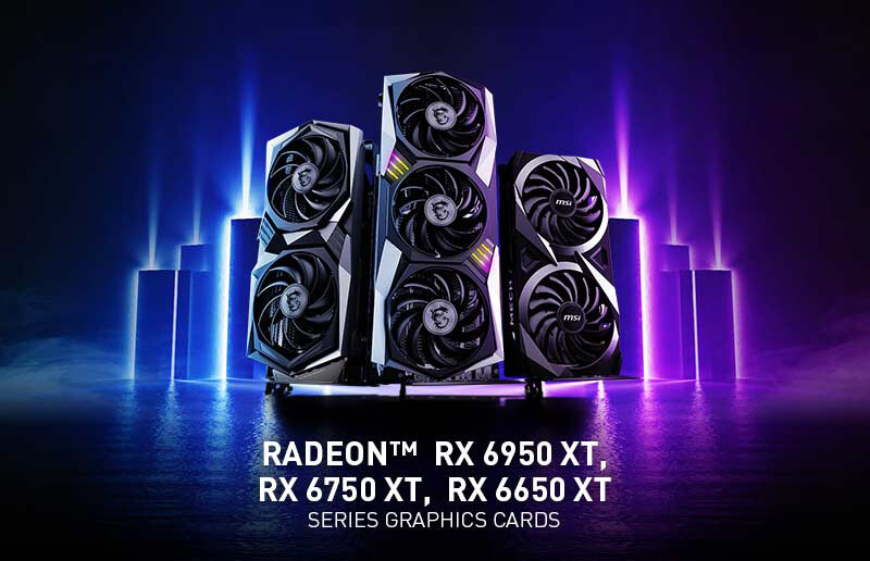 msi rx 6950 6750 6650xt