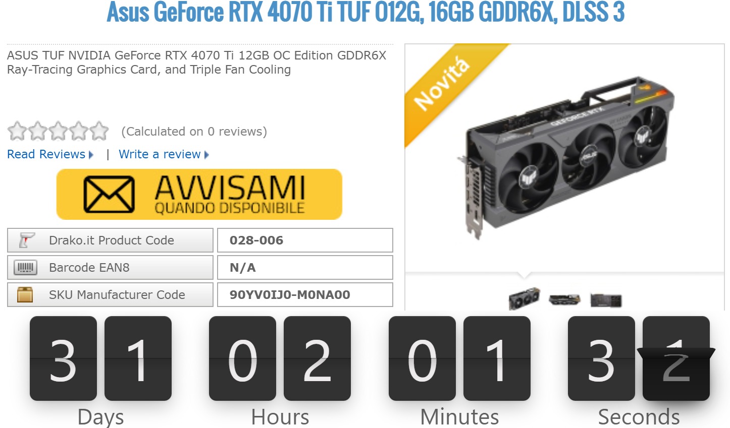 Asus-GeForce-RTX-4070-Ti-TUF-O12G-16GB-GDDR6X-DLSS-3