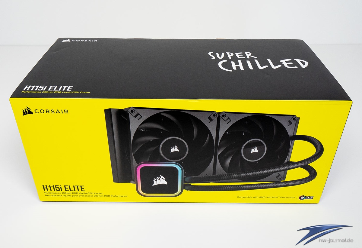 Test: Corsair H115i RGB Elite - 280mm AiO - Hardware Journal