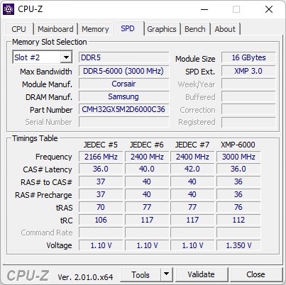 Corsair Vengeance RGB DDR5 CPUz 02