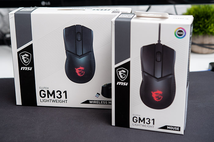 msi clutch gm31 lightweight wireless 1k