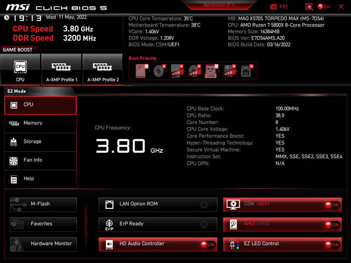 Msi X570s Torpedo Bios 1